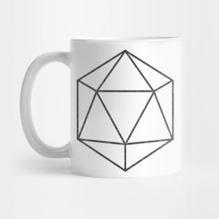 Minimal polygon distressed Mug